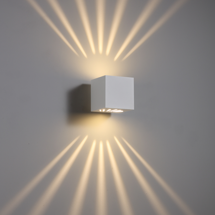 LWA300G-WT-2*3W Up and down wall washer led wall light