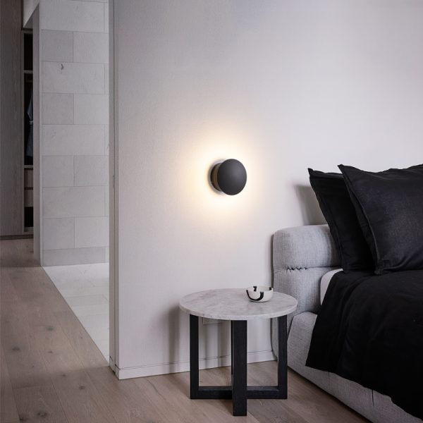LWA302-BK-3W The eclipse series led wall light - Image 2