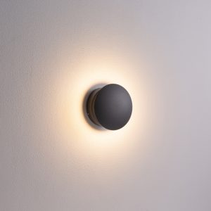LWA304-BK-6W The eclipse series led wall light