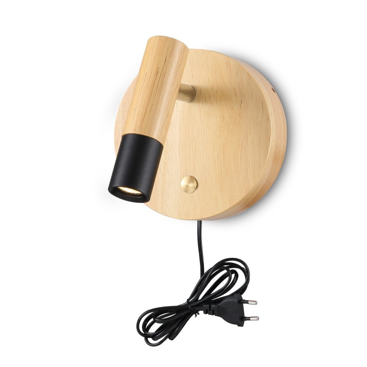 LWA314-BK-3W Beech led reading light
