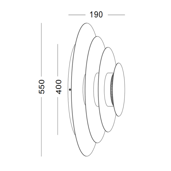 LWA318-WT-18W Led wall light - Image 2