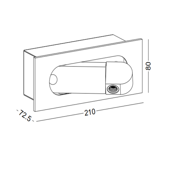 LWA323-WT-3W Hotel bedroom led reading light - Image 2