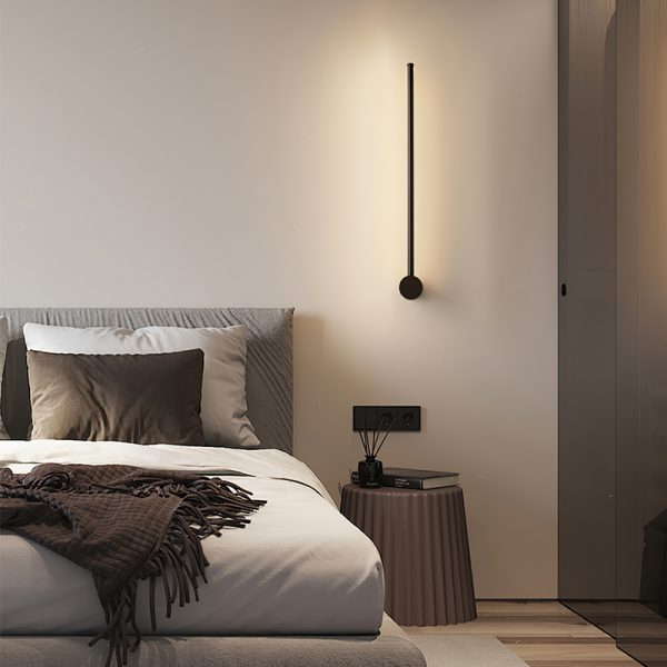 LWA361-BK-9W Minimalism rotatable led wall light - Image 2