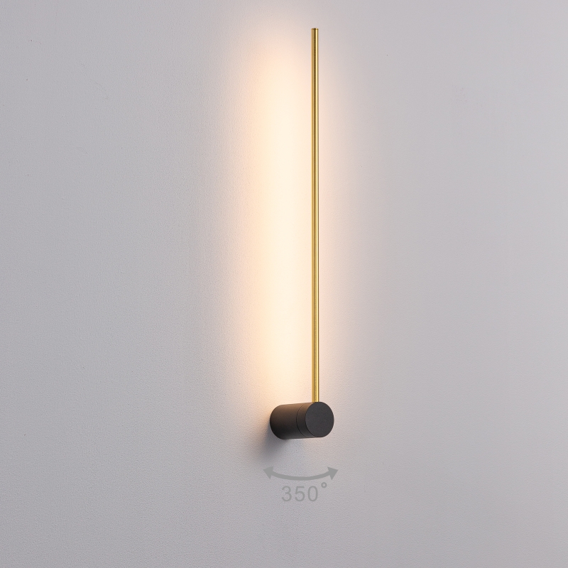 LWA361-GD-9W Minimalism rotatable led wall light