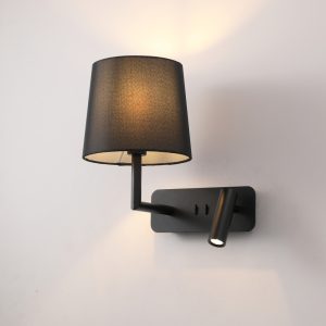 LWA375-BK-3W+4W Hotel bedroom led reading light