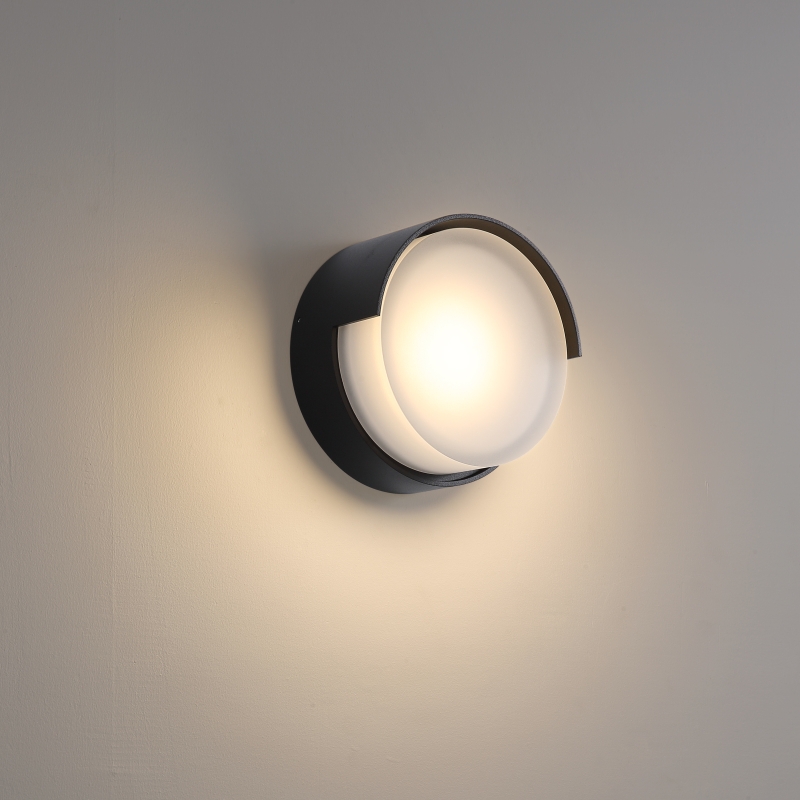 LWA383-BK-6W Modern style led outdoor wall light