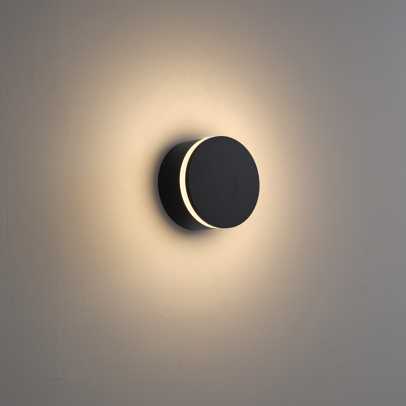 LWA385-4W Round led outdoor wall light