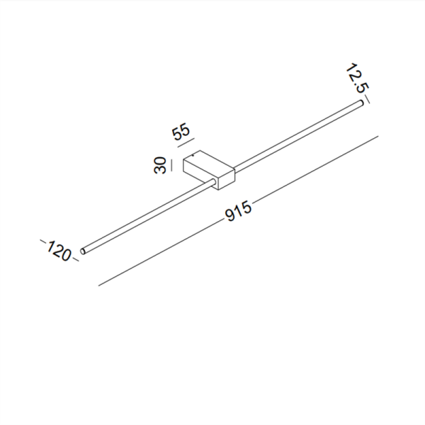 LWA390-10W Minimalism led wall light - Image 2