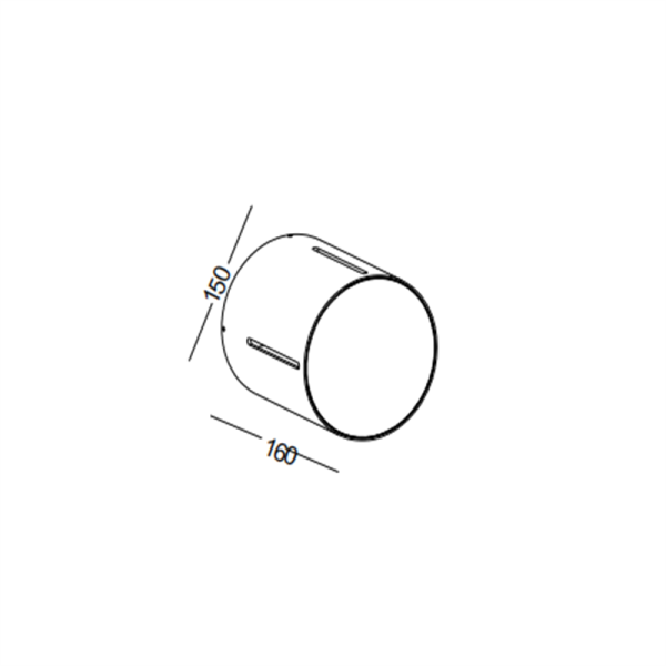 LWA407-BK-4*3W Modern style led outdoor wall light - Image 2