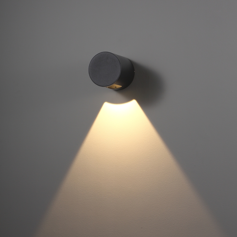 LWA408-BK-3W Modern style led outdoor wall light