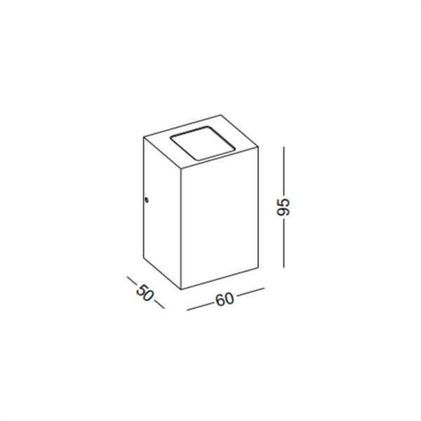 LWA412-3W Modern style led outdoor wall light - Image 2