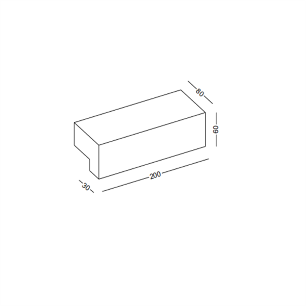 LWA414-9W Modern style led outdoor wall lamp - Image 2