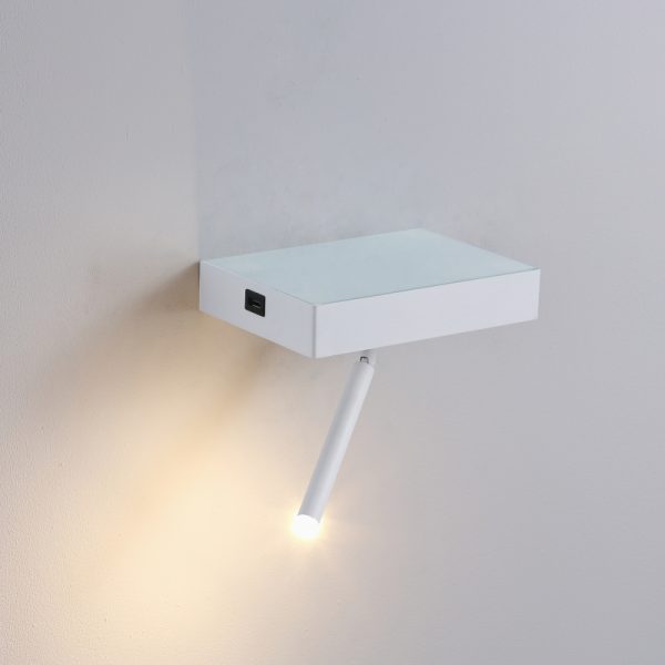 LWA416-WT-1W Down lighting led reading lamp