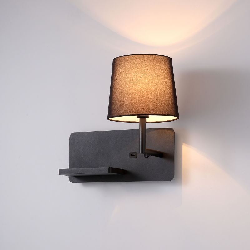 LWA420-BK-4W Fabric led reading light