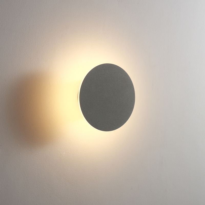 LWA431-GR-6W Round led outdoor wall lamp