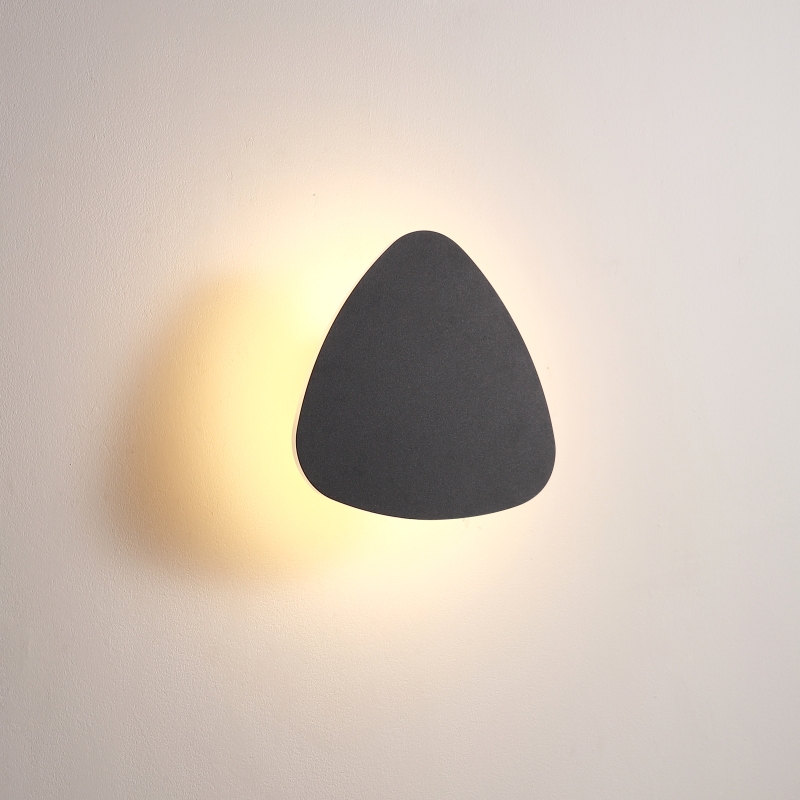 LWA433-BK-6W Minimalist led outdoor wall lamp