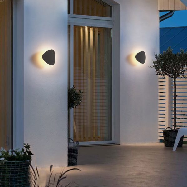 LWA433-GR-6W Minimalist led outdoor wall light - Image 2