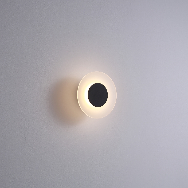 LWA434-BK-6W Modern style led outdoor wall light