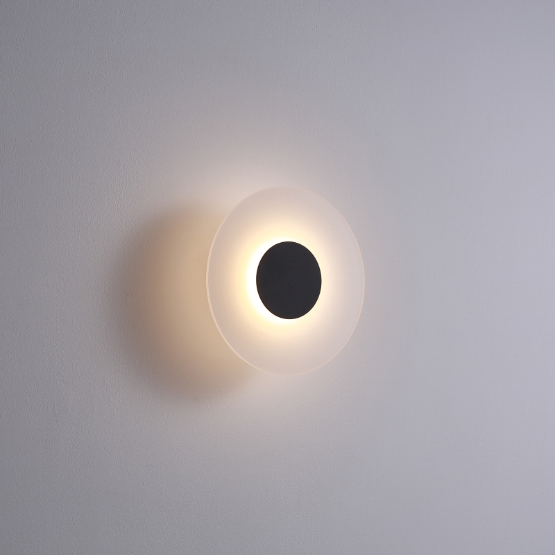 LWA435-BK-6W Modern style led outdoor wall light