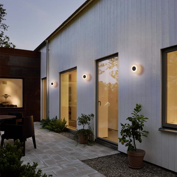 LWA435-BK-6W Modern style led outdoor wall light - Image 2