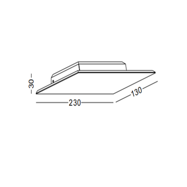 LWA438-BK-2*6W Led wall light - Image 2