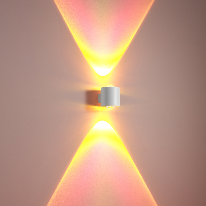 LWA444-WT-2*6W Sunset led wall lamp