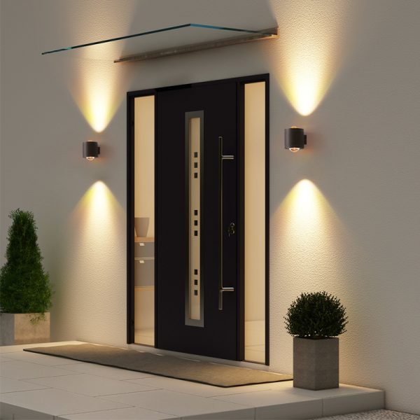LWA446-2*6W Up and down led outdoor wall light - Image 2