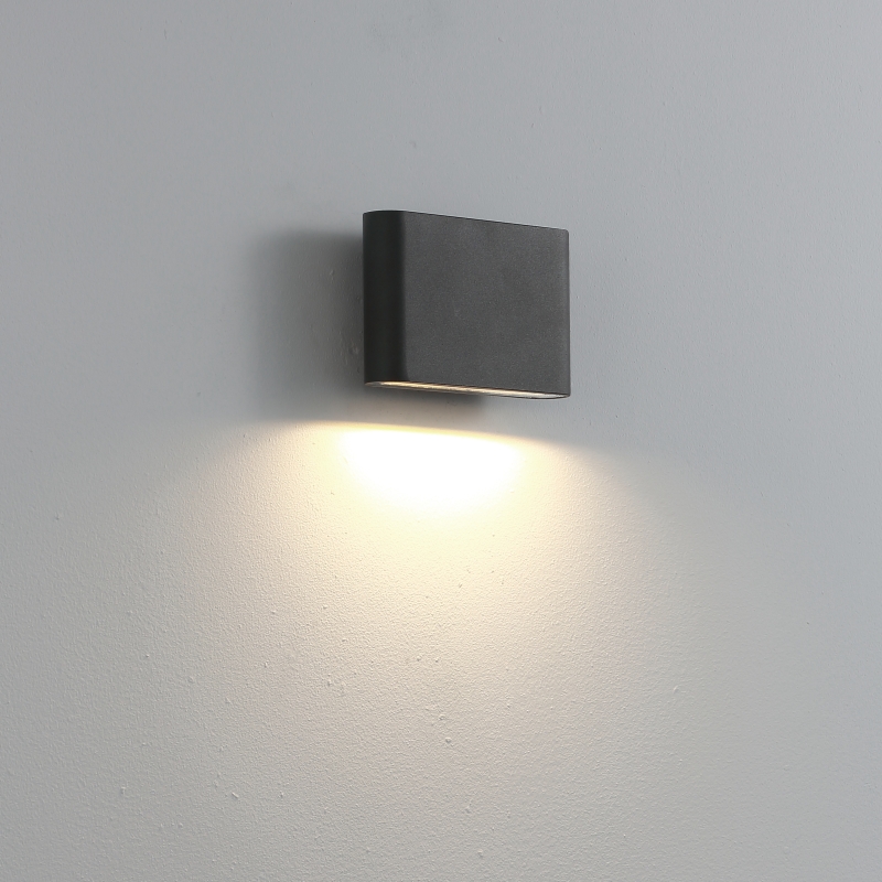 LWA454-BK-6W Modern style led outdoor wall light