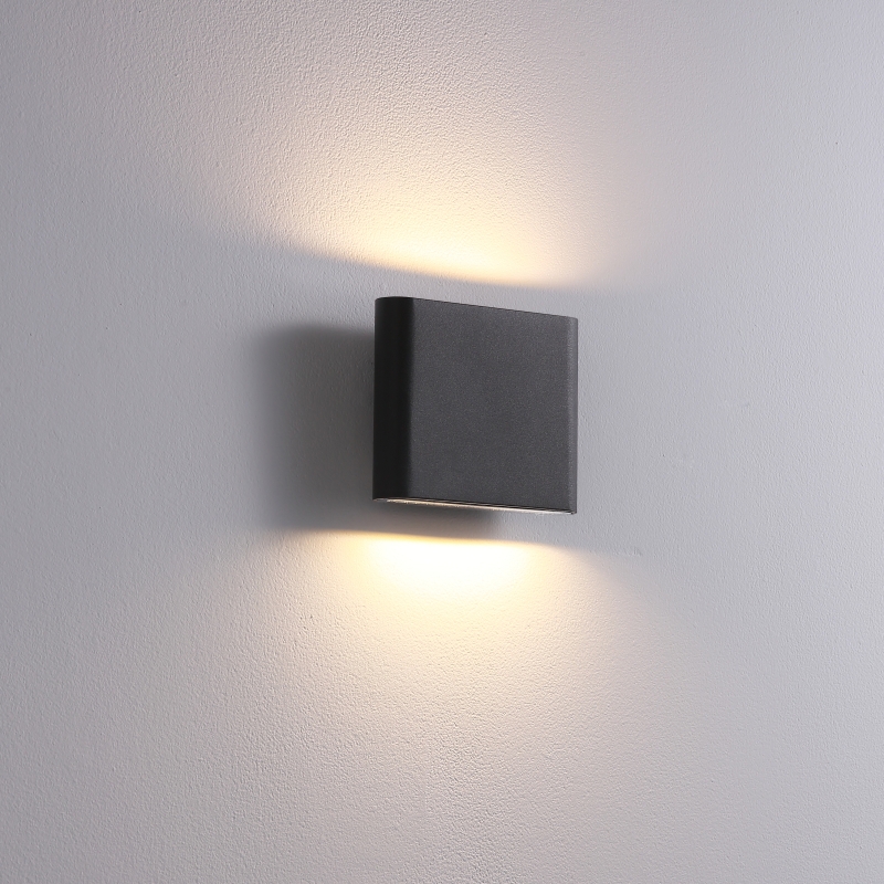 LWA455-BK-12W Modern style led outdoor wall light