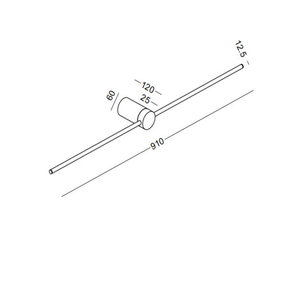 LWA467-10W Minimalism led wall light - Image 2