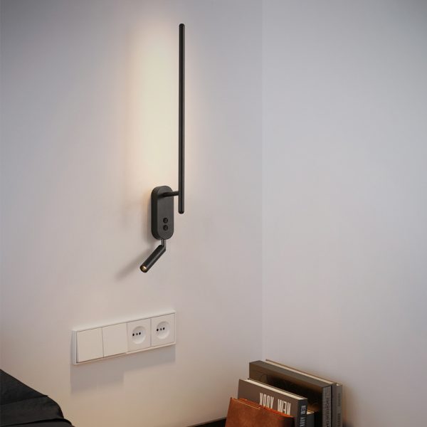 LWA473-BK-3W+6W Indoor led reading light - Image 2