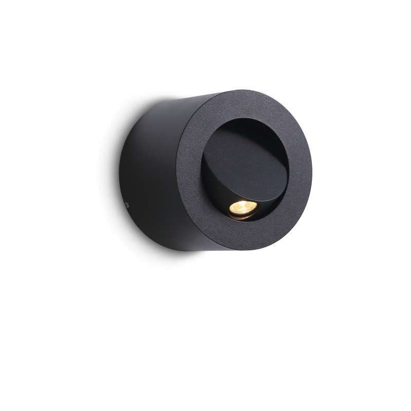 LWA475-BK-3W Led reading lamp for hotel guest rooms