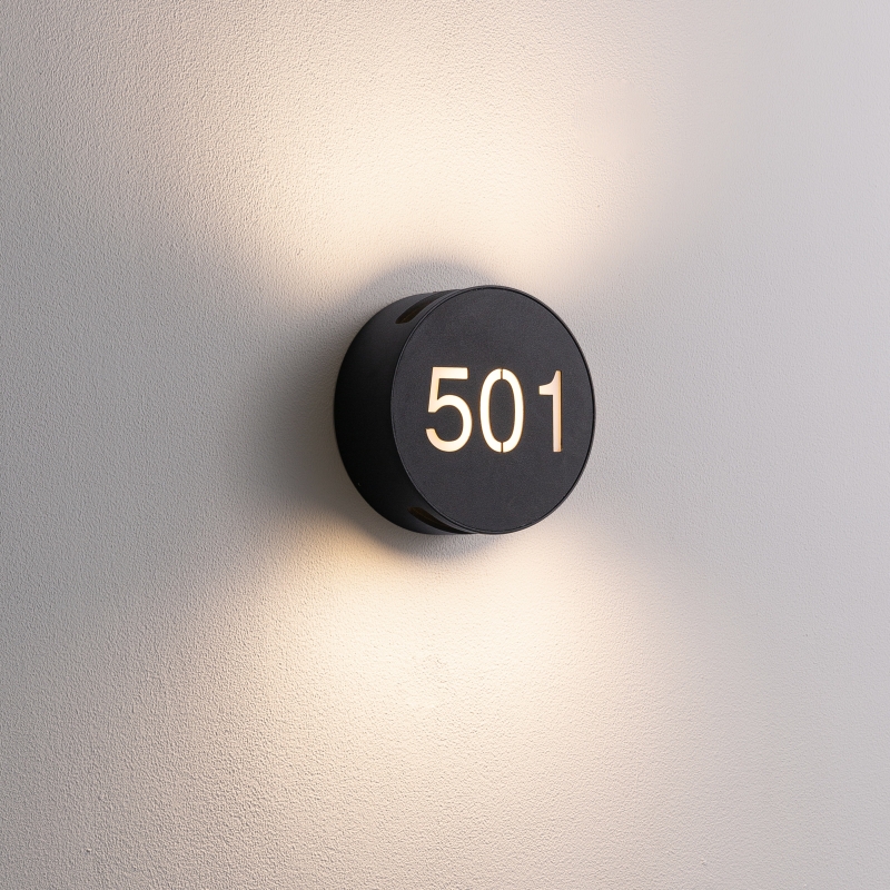 LWA484-BK-6W Up and down led outdoor wall lamp