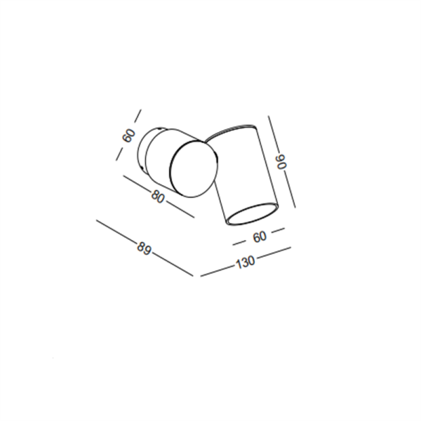 LWA492-5W Modern style led outdoor wall light - Image 3