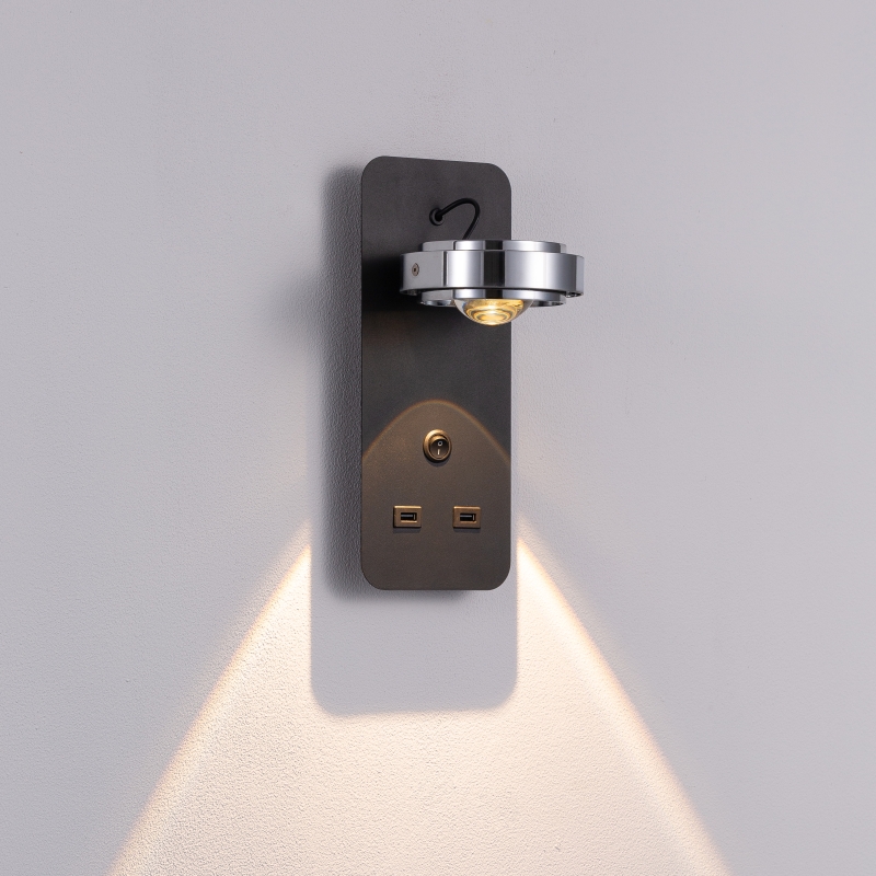 LWA494-BK-Hotel bedroom led reading light
