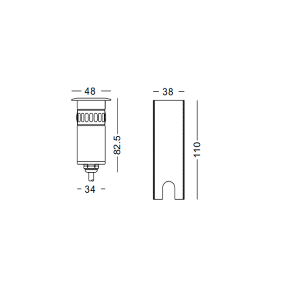 ODL024-IN12-1*3W Led underground light - Image 3
