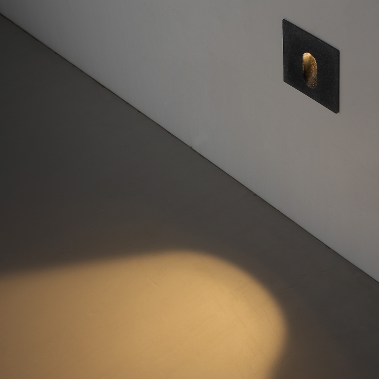 ODL041-1W Square led outdoor step light