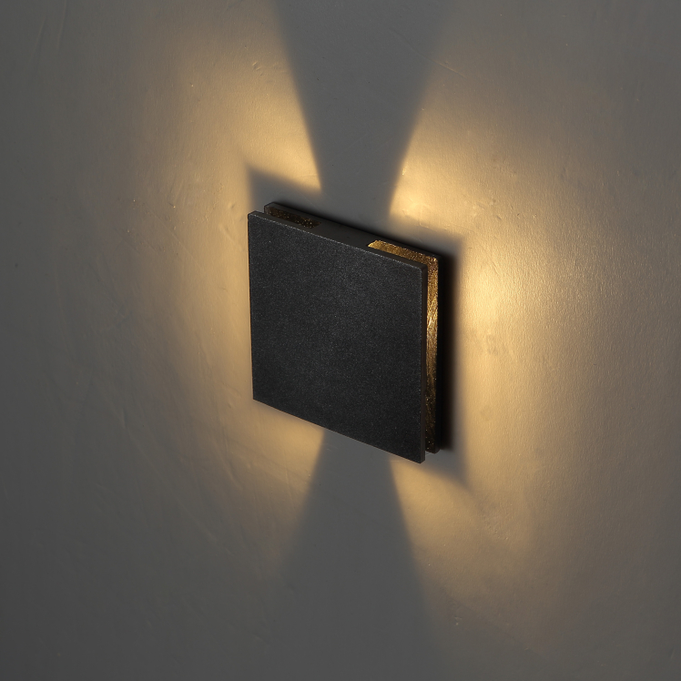 ODL043-1W Square led outdoor wall light