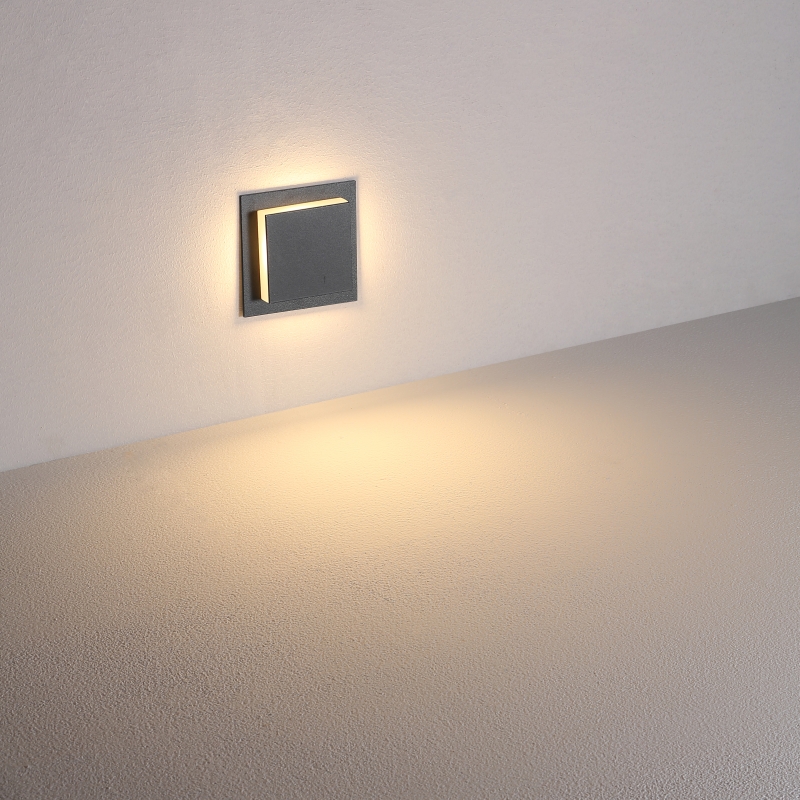 ODL053-3W Square led outdoor step light