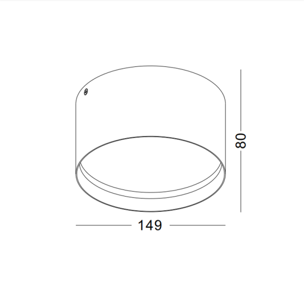 LBL295-WT-20W Indoor Led Surface Down Light - Image 3