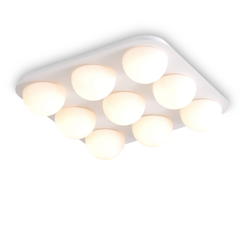 LBL306-72W Glass Led Ceiling Light