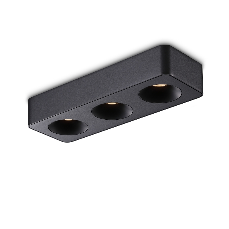 LBL723-BK-3*8W Led Ceiling Surface Downlight