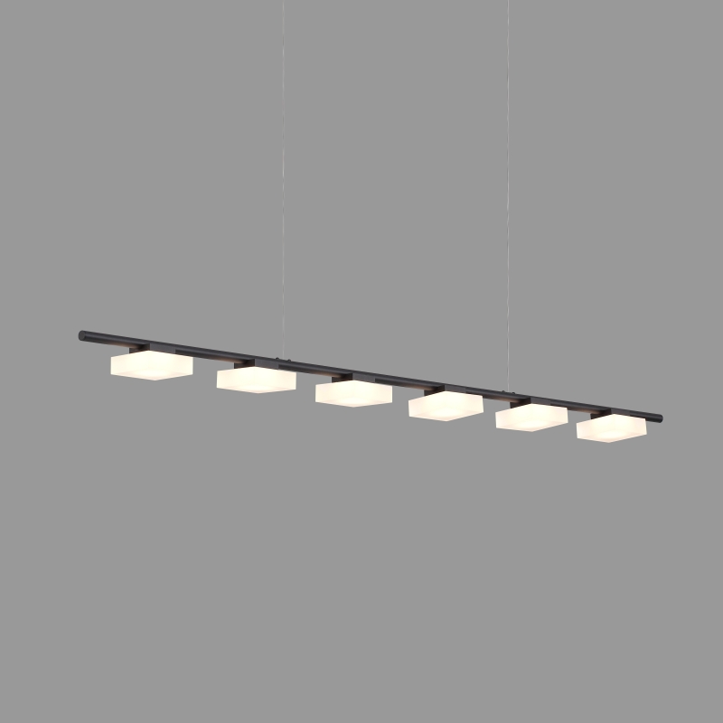 LPL408-BK-6*3W Indoor led pendant light