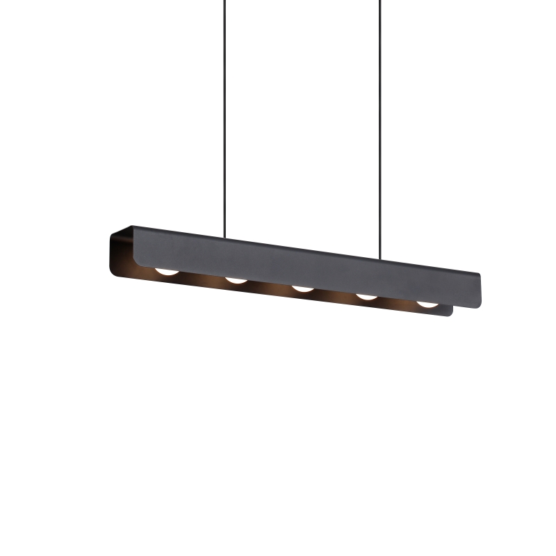 LPL410-BK-5*3W Indoor Led Pendant Light