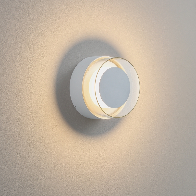 LWA358-WT-10W Glass Led Outdoor Wall Light