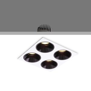 LDC712-BK-4*9W Led Recessed Spot Light