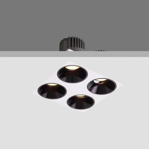 LDC716-BK-4*9W Led Recessed Spot Light