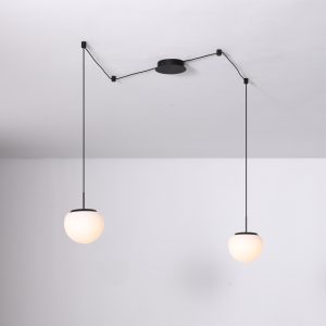 LPL418-Glass Shade Led Pendant Light