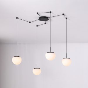 LPL420-Glass Shade Led Pendant Light