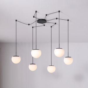 LPL422-Glass Shade Led Pendant Light